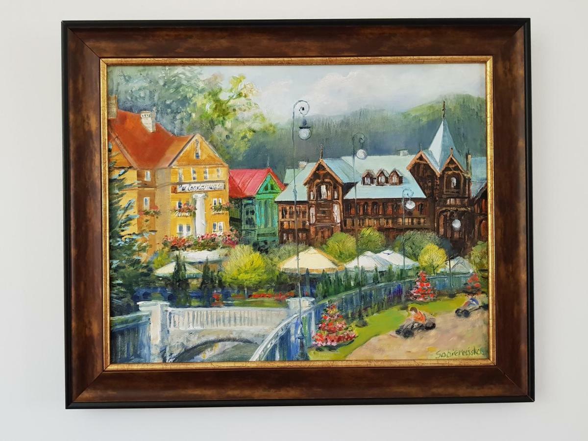 Pod Modrzewiami Daire Krynica Zdroj Dış mekan fotoğraf