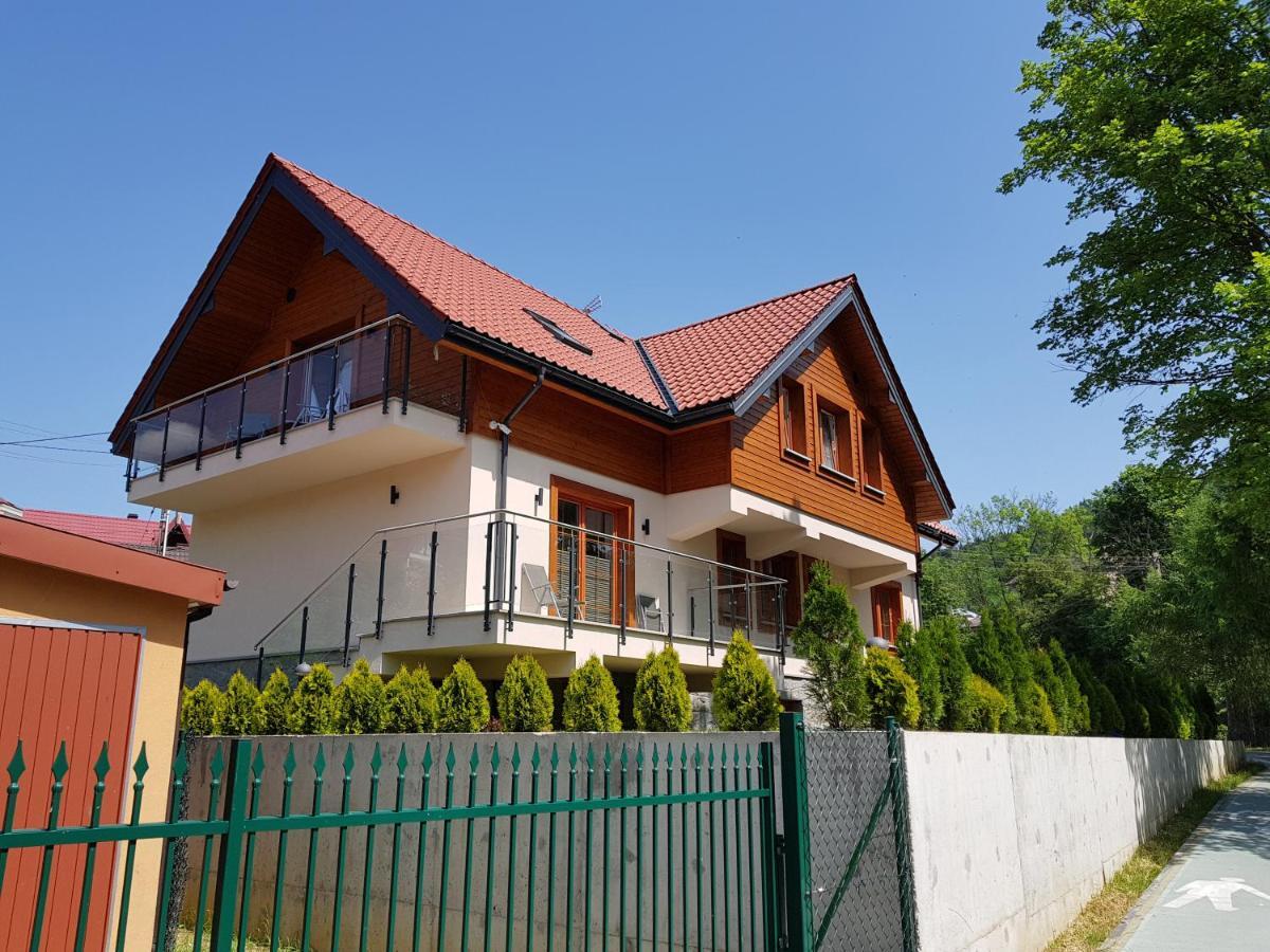 Pod Modrzewiami Daire Krynica Zdroj Dış mekan fotoğraf