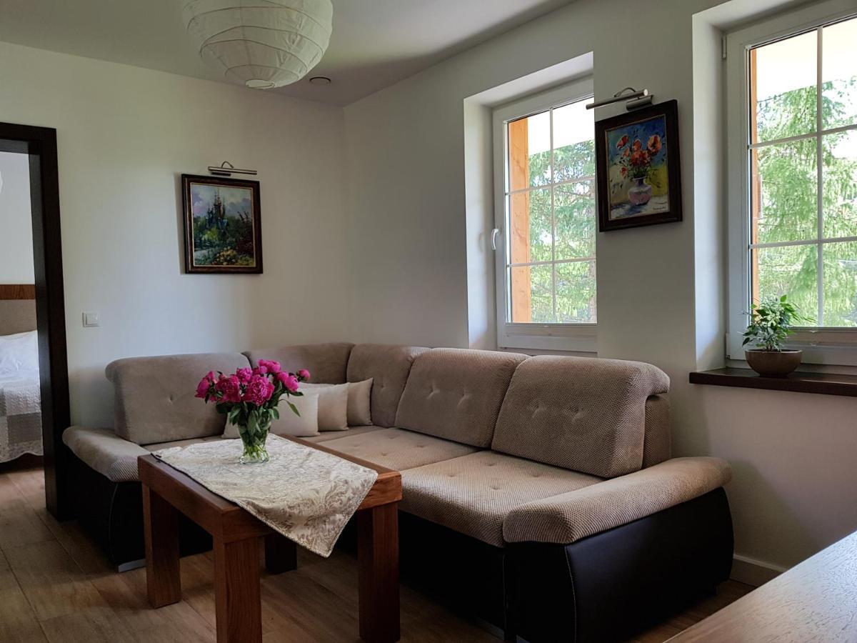 Pod Modrzewiami Daire Krynica Zdroj Dış mekan fotoğraf
