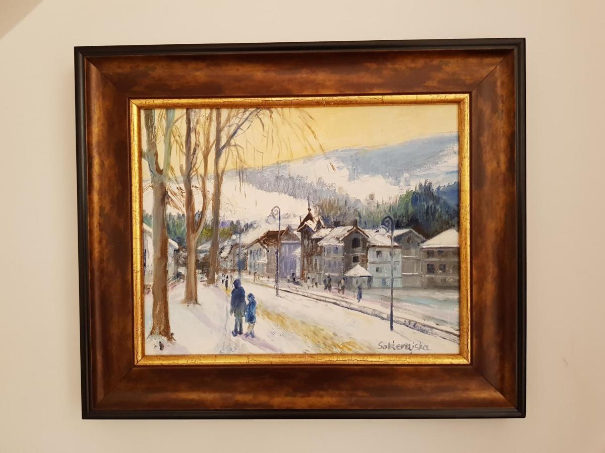 Pod Modrzewiami Daire Krynica Zdroj Dış mekan fotoğraf